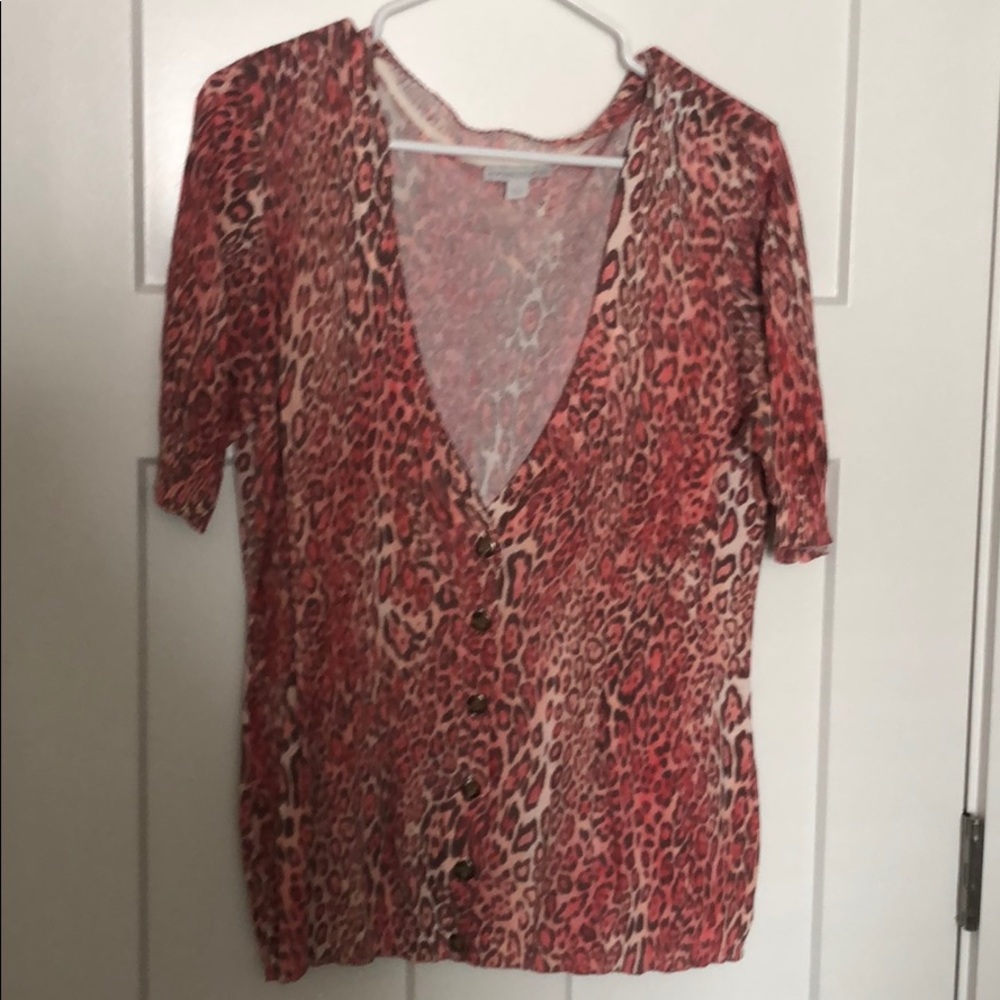 Leopard cardigan